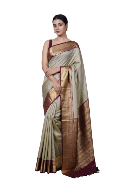 সফট ইন্ডিয়ান চুনরি প্রিন্ট শাড়ি